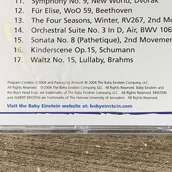 Baby Einstein: Lullaby Classics - Audio CD By Baby Einstein - New Sealed - Picture 7 of 8